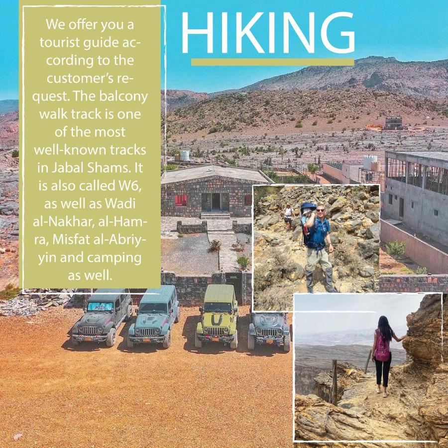 Jabal Shams Mountain Rest House Al Hub Ngoại thất bức ảnh